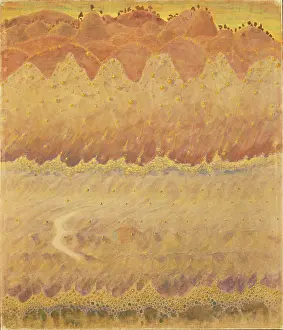 Tempera On Paper Prints: Sonata No. 5 (Sonata of the Sea)