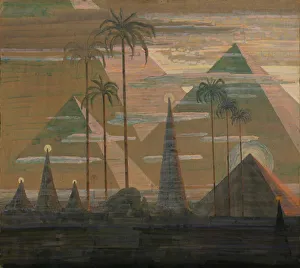 Ciurlionis Gallery: Sonata VII (Sonata of the Pyramids). Andante