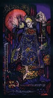 Pink Gallery: The Song of the Mad Prince, c1917. Artist: Harry Clarke