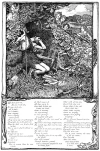 Images Dated 18th February 2009: Song from Shakespeares The Passionate Pilgrim, 1895