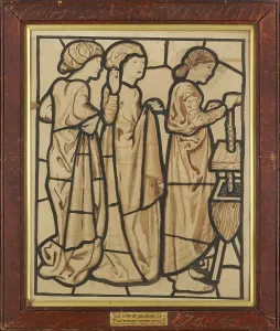 The Song of Solomon - My Mother's Children were angry with me, 1862-3. Creator: Sir Edward Coley Burne-Jones