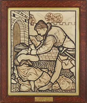 Burne Jones Edward Prints: The Song of Solomon - The Watchman that went about the City