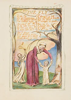 Game Prints: Songs of Innocence and of Experience: The Fly, ca. 1825. Creator: William Blake