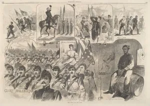 The Songs of War, published 1861. Creator: Winslow Homer