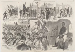 The Songs of War, published 1861. Creator: Winslow Homer