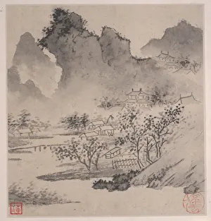 Eight Songs of the Xiao and Xiang Rivers. Creator: Wen Zhengming