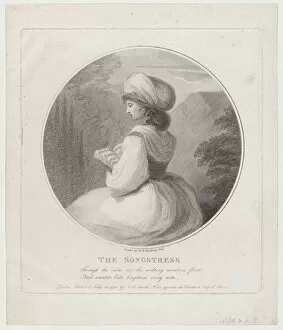 Beautiful Gallery: The Songstress, 1782. Creator: John Raphael Smith