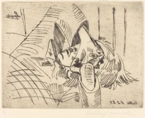 Violinist Gallery: Sonia, 1923. Creator: Walter Gramatté