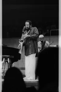 Sonny Rollins, Fairfield Halls Croydon, 1986. Artist: Brian O Connor