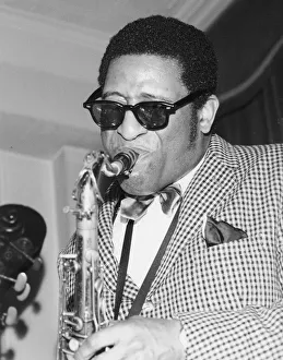 Saxaphone Player Prints: Sonny Rollins, Klooks Kleek Club, Railway Hotel, West Hampstead, London, 1967. Creator