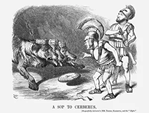 A Sop to Cerberus, 1872. Artist: Joseph Swain