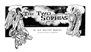 Walter Prints: The Two Sophias, 1898. Creator: Unknown
