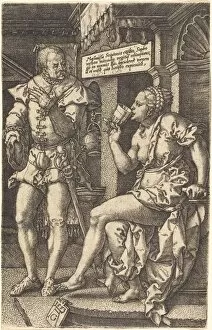 Trippenmecker Gallery: Sophonisba, 1553. Creator: Heinrich Aldegrever