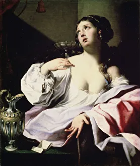 Carthaginian Collection: Sophonisba, 1640s. Artist: Luca Ferrari