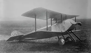Landing Ground Prints: Sopwith [Tabloid] biplane, between c1910 and c1915. Creator: Bain News Service