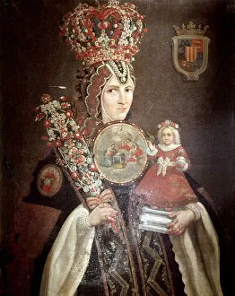 Personages Collection: Sor Juana Ines de la Cruz, Juana Ines de Asbaje y Ramirez de Santillana (1651-1695)