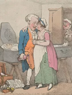 Inheritance Gallery: Sorrows Dry or a Cure for the Heart Ache, 1811. 1811. Creator: Thomas Rowlandson
