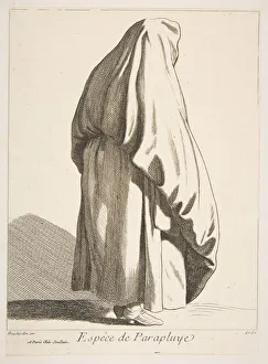 Anne Claude Philippe De Caylus Gallery: A Sort of Umbrella, 1746. Creator: Caylus, Anne-Claude-Philippe de
