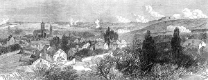 Explosions Prints: The sortie from Paris, Jan. 19: view from the Prussian left