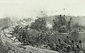 Rampart Prints: Sortie of the Roman garrison