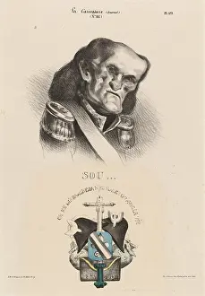 Greed Prints: Sou... 1832. Creator: Honore Daumier
