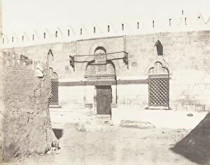 Murad Bey Gallery: Souadj, Tombeau de Mourad-Bey - Entree de la Mosquee, 1851-52
