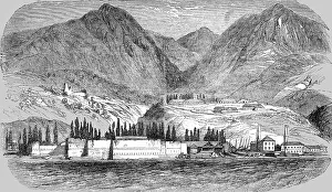 Caucasus Asia Prints: Soukoum Kaleh, 1854. Creator: Unknown