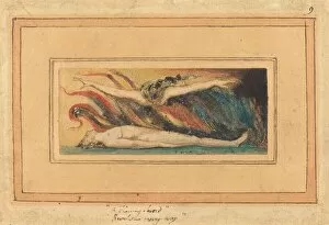 The Soul Hovering Over the Body [from Marriage of Heaven and Hell, ' plate 14], c