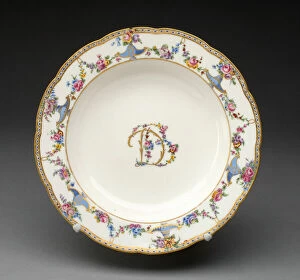Soup Plate, Sèvres, 1771. Creators: Sèvres Porcelain Manufactory