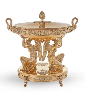 Designs Prints: Soup tureen, cover, and liner from the Branicki Service