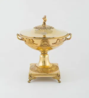 Silver Gilt Prints: Soup Tureen, Paris, 1800 / 25. Creator: Martin-Guillaume Biennais