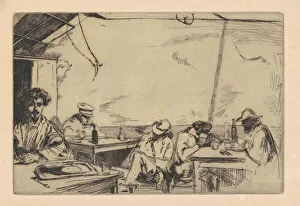 Soup Prints: Soupe aTrois Sous, 1859. Creator: James Abbott McNeill Whistler