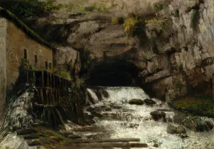 Gustave Courbet Collection: The Source of the Loue, 1864. Creator: Gustave Courbet