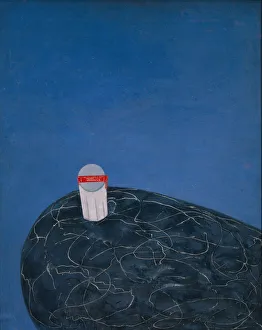 Soured milk, 1919. Artist: Sterenberg, David Petrovich (1881-1948) Soured milk, 1919. Artist: Sterenberg, David Petrovich (1881-1948)