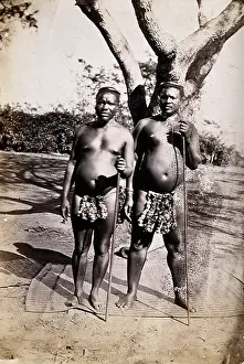 Chief Prints: South Africa: two Zulu chiefs: Shingana (half brother of Cetshwayo)