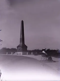 Schleswig Holstein Prints: South African War Memorial, Plymouth, Devon, c1910. Creator: Unknown