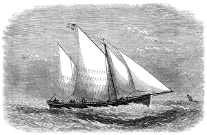 Edwin Weedon Prints: The South Australian Newspaper Press Boat, Port Adelaide, 1868. Creator: Unknown