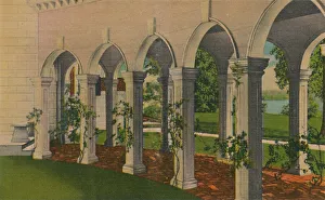 Capitol Souvenir Prints: The South Colonnade, 1946