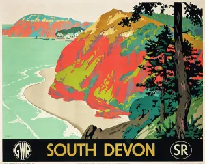 Railroad Prints: South Devon, 1946. Creator: Newbould, Frank (1887-1951)