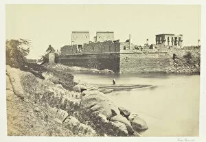 The Nile Gallery: South End of the Island of Philæ, 1857. Creator: Francis Frith