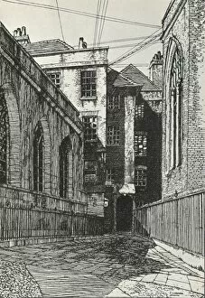 Edward Gordon Wenham Gallery: South side of the hall at Cliffords Inn in the City of London, c1903, (1934). Creator