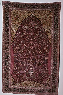 Prayer Rug Prints: South Persian prayer rug, 18th century