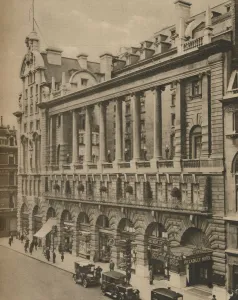 Shaw Prints: South Front of the Piccadilly Hotel, Erected in 1908, c1935. Creator: Donald McLeish