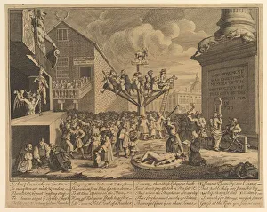 Honour Gallery: The South Sea Scheme, 1722. Creator: William Hogarth