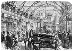 Iron Prints: South Staffordshire Industrial Exhibition at Wolverhampton, 1869. Creator: Unknown