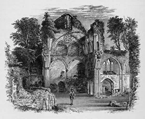 Alexander Francis Gallery: South Transept, Netley Abbey, c1880, (1897). Artist: Alexander Francis Lydon