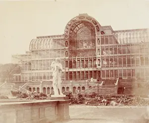 Delamotte Prints: The South Transept, from the Second Terrace, Crystal Palace, Sydenham, 1852-1854