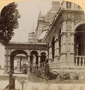 Shimla Prints: South Front of Viceregal Lodge... at Simla, the charming Summer Capital of India, 1902