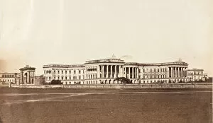 Calcutta Collection: South West View of Government House, Calcutta, 1858-61. Creator: Unknown