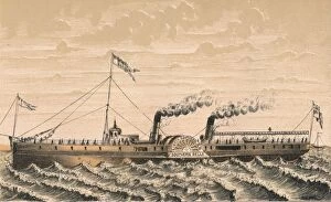 Southern Belle Between Toronto, Niagara and Buffalo... mid-late 19th century. Creator: Unknown